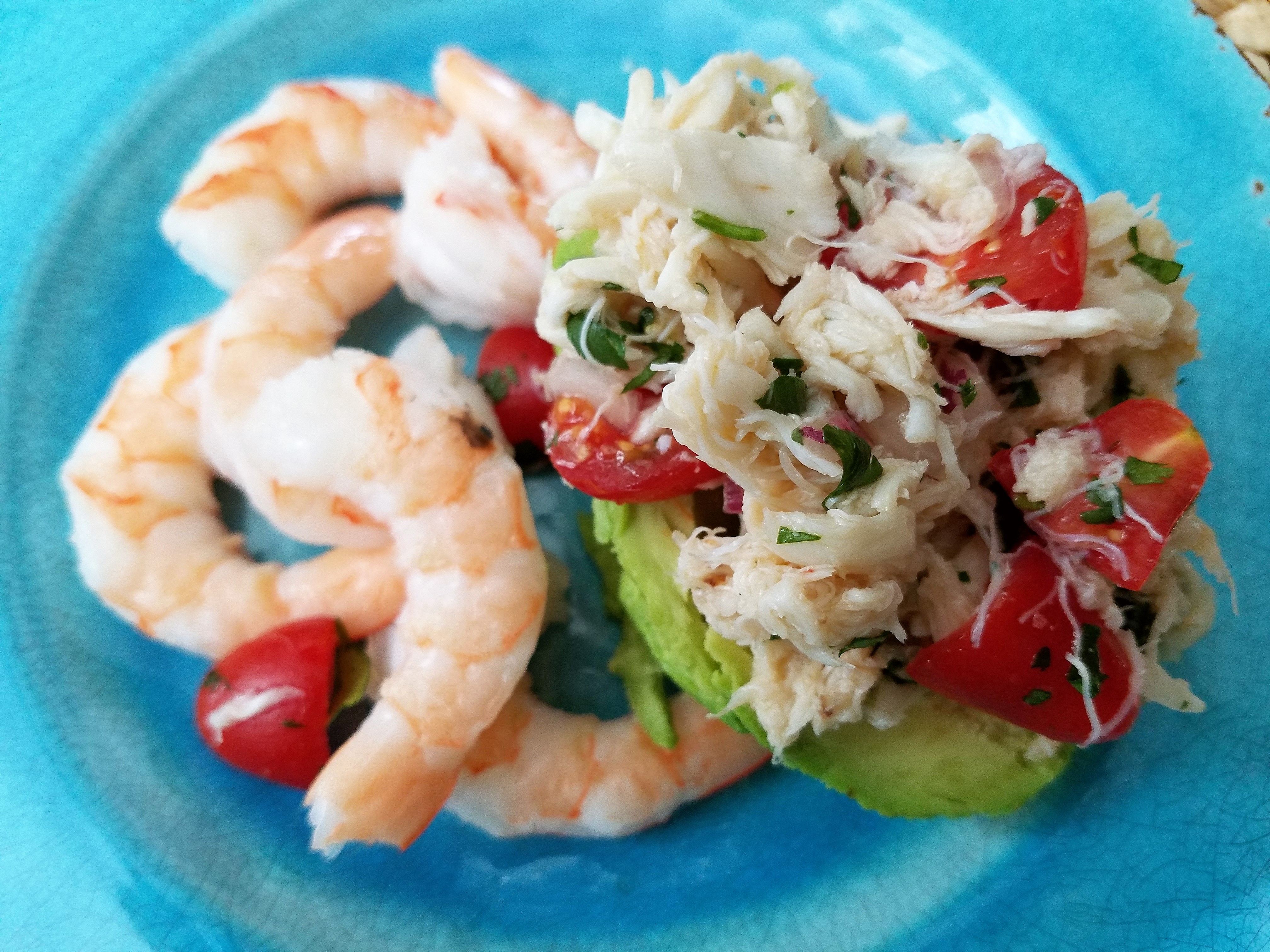 Summer Salad: Avocado Lump Crab Salad | Home with a Twist