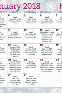 Home Life Family January 2018 Printable